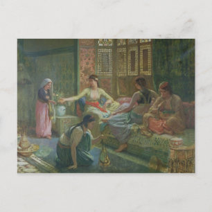 Interior of a Harem, c.1865 Briefkaart