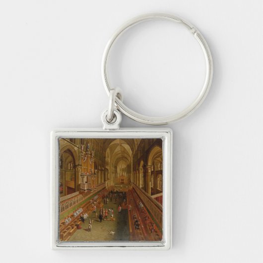 Interior of Canterbury Cathedral, c.1675-1700 (oil Sleutelhanger (Voorkant)