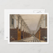 Interior of Trinity College Library, Cambridge, fr Briefkaart (Voorkant / Achterkant)