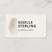 Interior Stager Visitekaartje (Voorkant)