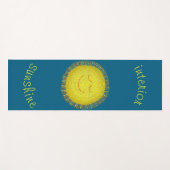 INTERIOR SUNSHINE - HAPPY SUN WITH A SMILE YOGAMAT (Voorkant (horizontaal))