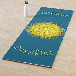 INTERIOR SUNSHINE - HAPPY SUN WITH A SMILE YOGAMAT