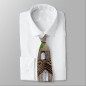 Interior Uitzicht of Ancient Tstage Abbey Wales, V Stropdas (Gebonden)