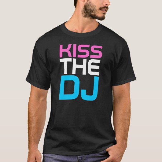 InterKnit Couture - KISS LE T-shirt DJ (Devant)