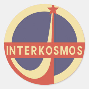 Interkosmos Ronde Sticker