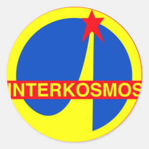 Interkosmos Ronde Sticker