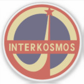 Interkosmos Sticker (Voorkant)