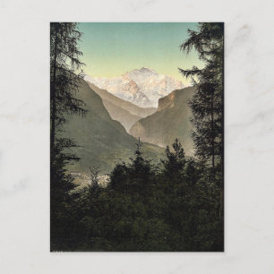 Interlaken, hotels, Bernese Oberland, Zwitserland. Briefkaart