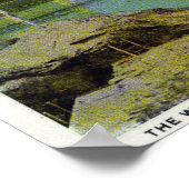 Interlaken Park Uitzicht van de Weirs Poster (Hoek)