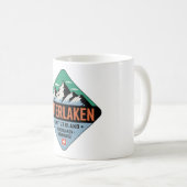 Interlaken Switzerland Mountain Mug (Devant droit)