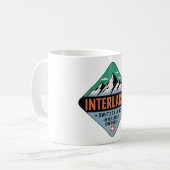 Interlaken Switzerland Mountain Mug (Devant gauche)