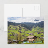 Interlaken, Zwitserland Briefkaart (Voorkant / Achterkant)