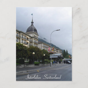 Interlaken Zwitserland Briefkaart