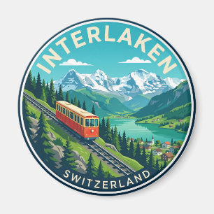 Interlaken Zwitserland Magneet