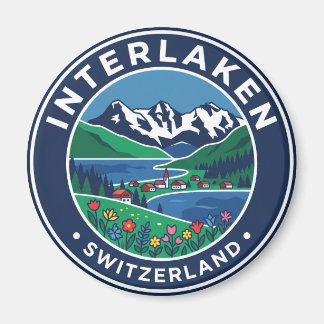 Interlaken Zwitserland Magneet