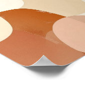 Interlocking Earth Tones Poster (Hoek)