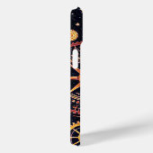 Interlocking gears abstract geometric surface art Case-Mate iPhone case (Achterkant / Rechts)