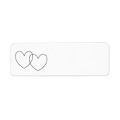 "Interlocking Hearts" Labels (Voorkant)