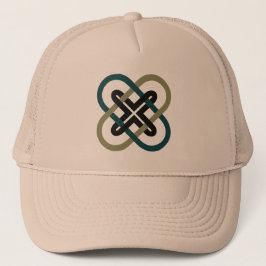 Interlocking X Trucker Hat Trucker Pet