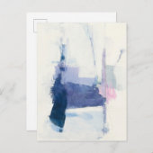 Interlude | Abstract in blauw Briefkaart (Voorkant / Achterkant)