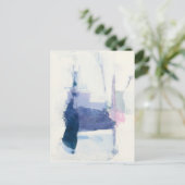 Interlude | Abstract in blauw Briefkaart (Staand voorkant)
