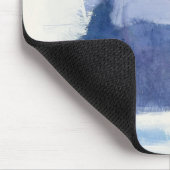 Interlude | Abstract in blauw Muismat (Hoek)