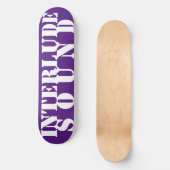 INTERLUDE GELUID 8 1/2" Skateboarddek Skateboard (Voorkant)