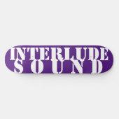 INTERLUDE GELUID 8 1/2" Skateboarddek Skateboard (Horizontaal)