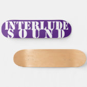 INTERLUDE GELUID 8 1/2" Skateboarddek Skateboard (Horizontaal)