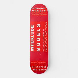 INTERLUDE MODEL SK8 8 1/4" Skateboard Dek