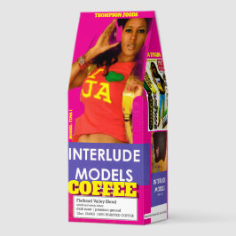 INTERLUDE MODELCoffee, 12oz Bag, Dark Roast, Flath