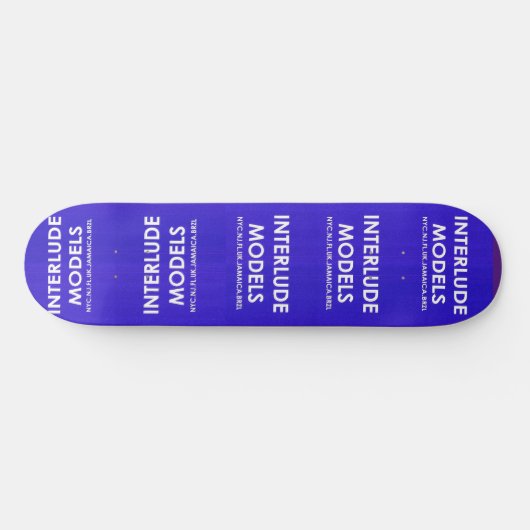 INTERLUDE MODELLEN 8 1/4" Skateboard Deck (Horizontaal)