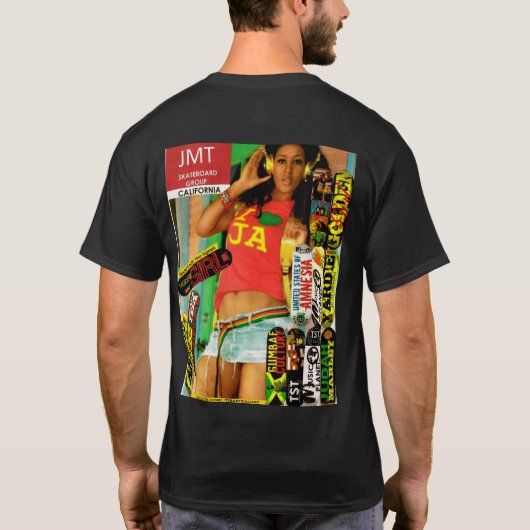 INTERLUDE MODELLEN Basic Donker T-shirt (Achterkant)