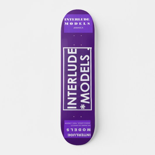 INTERLUDE MODELLEN /JMT SKATEBOARD/IPIXTURES SKATE SKATEBOARD (Voorkant)