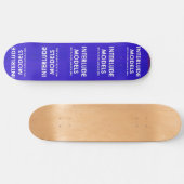 INTERLUDE MODELS 8 1/4" Skateboard Dek (Horizontaal)