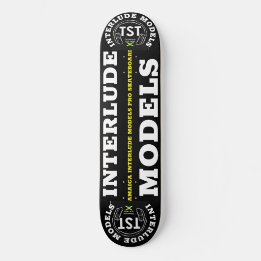 INTERLUDE MODELS JMT 8 1/4" Skateboard Dek (Voorkant)