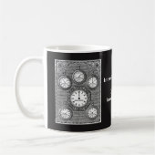 Intermitterende Fasting Clock-Mok Koffiemok (Links)