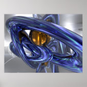 Intern Bliss Abstract Poster (Voorkant)