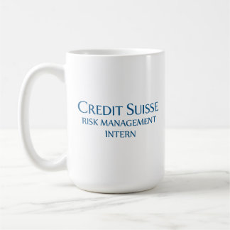 Intern kredietrisicobeheer koffiemok