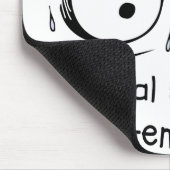 Intern screeningprogramma versterkt Meme FaceSweat Muismat (Hoek)