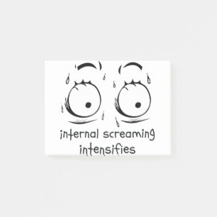 Intern screeningprogramma versterkt Meme FaceSweat Post-it® Notes