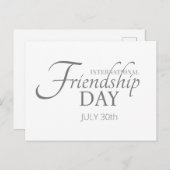 Internationaal Briefkaart op vrijdag (Voorkant / Achterkant)