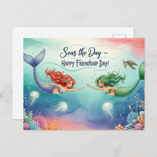 Internationaal Briefkaart op vrijdag (Voorkant / Achterkant)