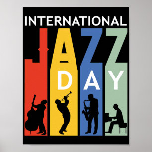 internationaal jazzdag poster