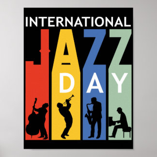 internationaal jazzdag poster