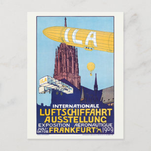 Internationaal Poster Luchtvaarttentoonstelling 19 Briefkaart