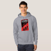 Internationaal roeien hoodie (Voorkant volledig)