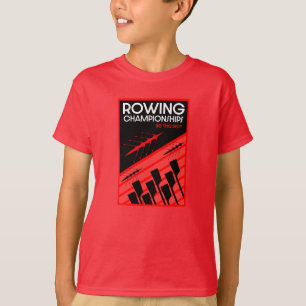 Internationaal roeien t-shirt