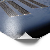 Internationaal ruimtestation 13 foto afdruk (Hoek)