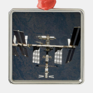 Internationaal ruimtestation 13 metalen ornament